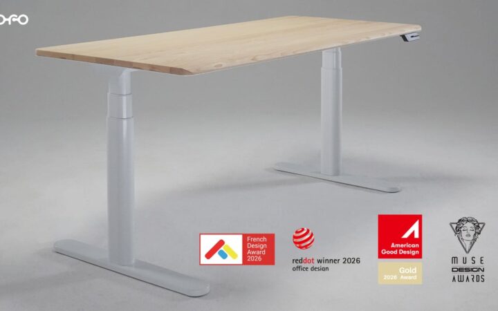 【4つの国際デザイン賞を獲得】COFO新作デスク「COFO Desk Studio」がフランス、ドイツ、アメリカにて国際デザインアワードを受賞