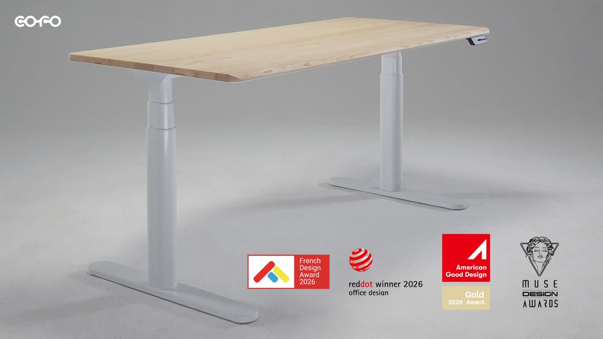 【4つの国際デザイン賞を獲得】COFO新作デスク「COFO Desk Studio」がフランス、ドイツ、アメリカにて国際デザインアワードを受賞
