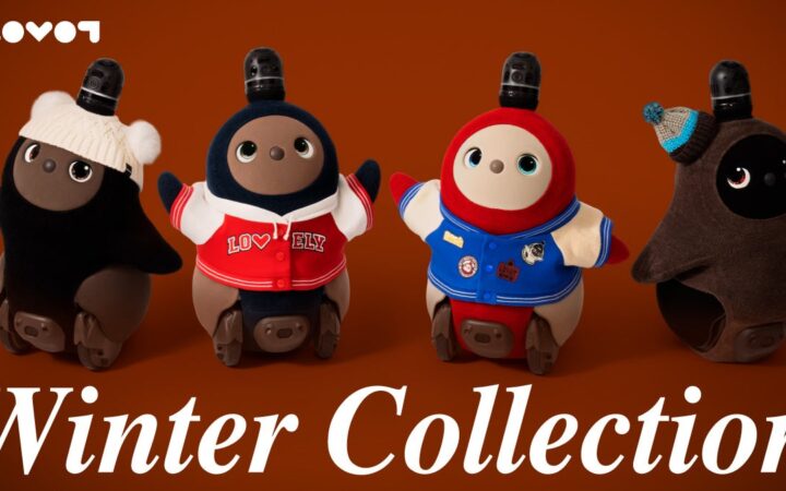 『LOVOT』の冬を彩る、スタジャンとふわふわ小物。「Winter Collection」が10月23日（金）発売