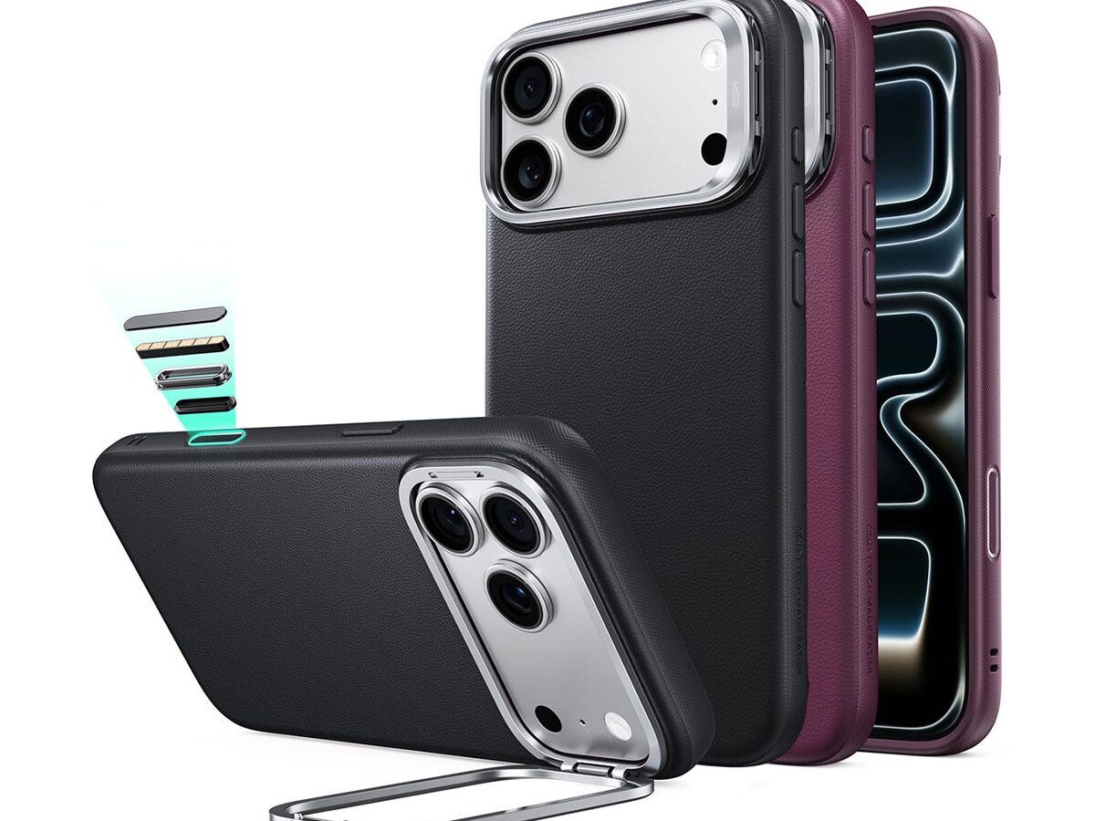 ESR、上質なヴィーガンシリコーンレザー採用のMagSafe対応iPhone18 Pro/ Pro Max ケース「Atelier」発売
